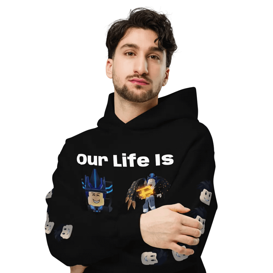 Our Life Is LOL and Epic! - FAN oversized hoody product image (8)