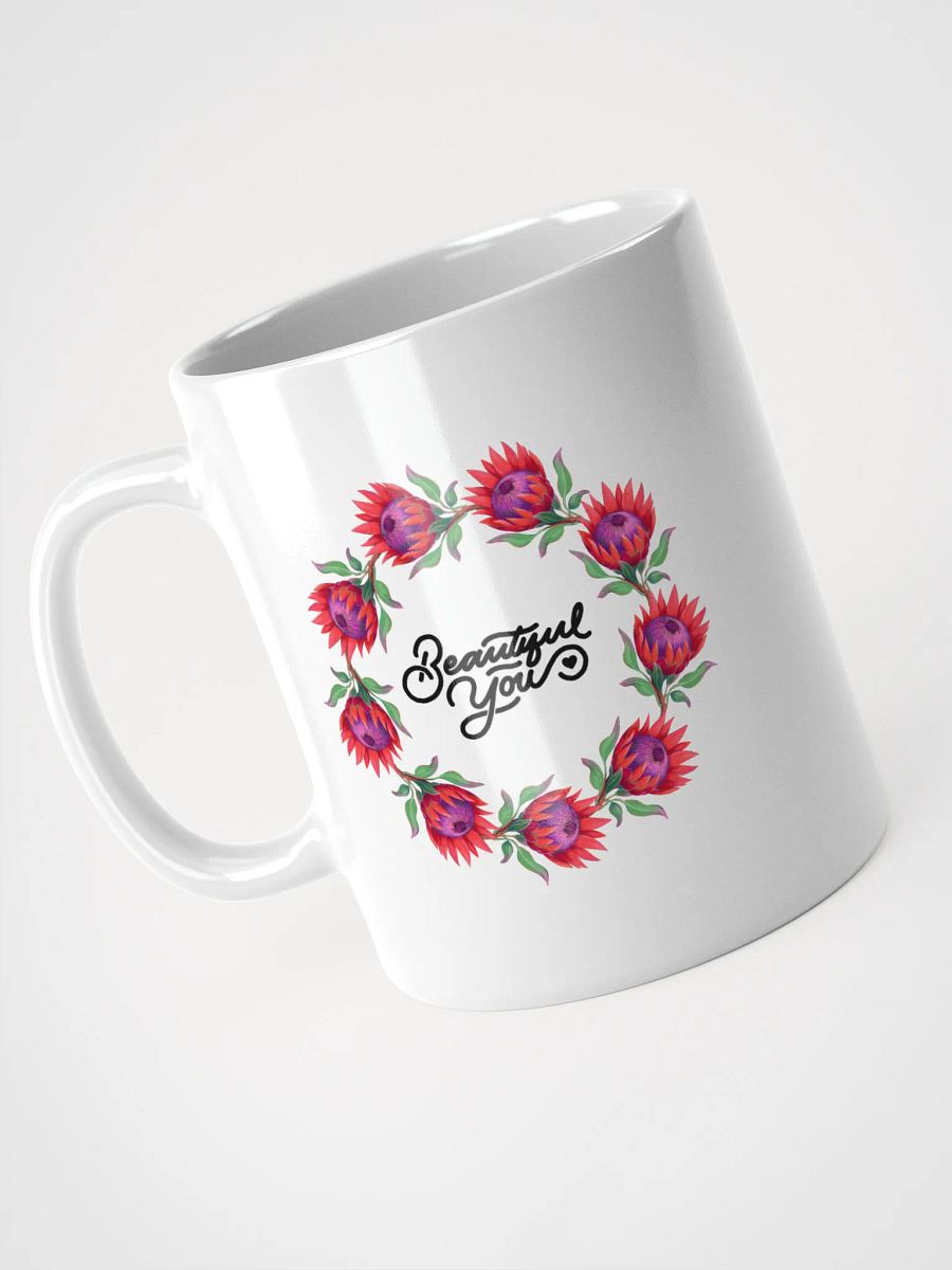 Beautiful You Floral Mug product image (9)