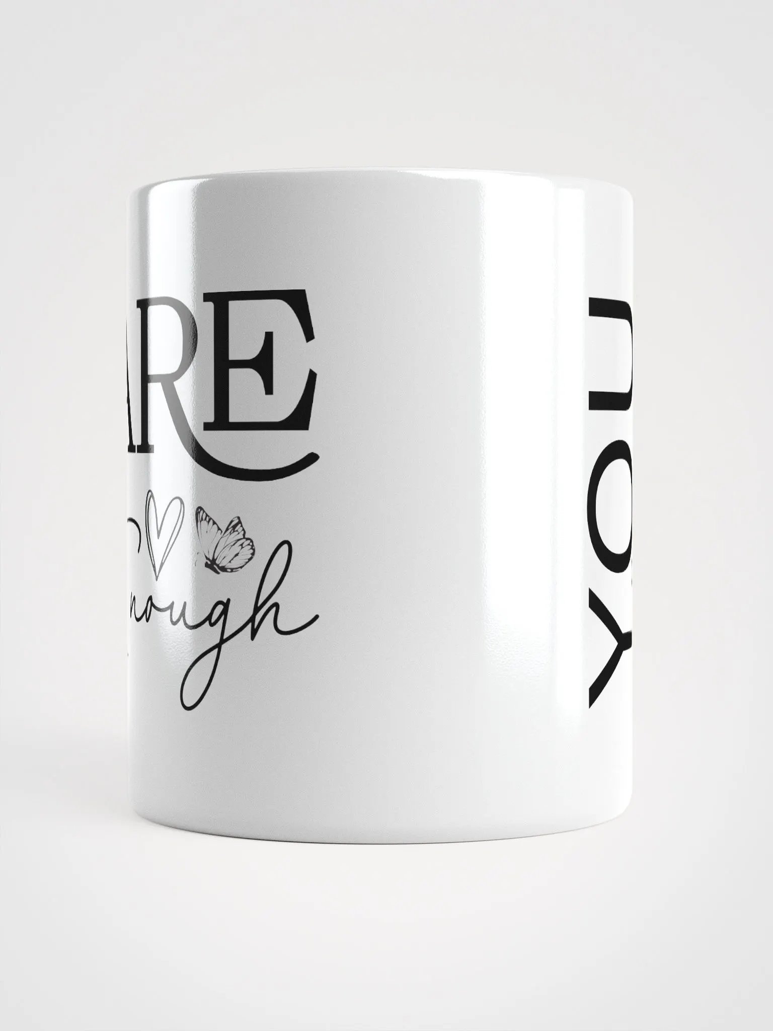 You Are Enough - Empowering Motivational Quote Mug product image (14)