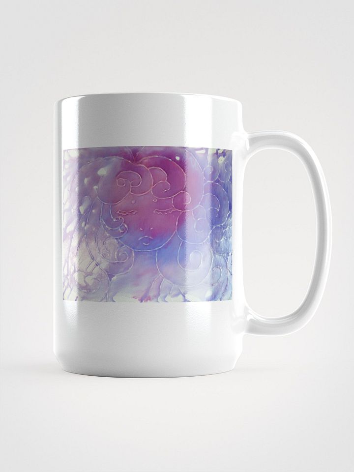 Pouring Medium Acrylic Painting in Blue product image (1)