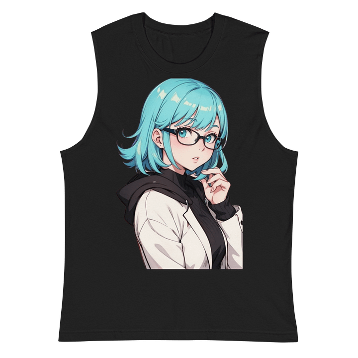 (Aqua WAIFU) K Muscle Shirt product image (2)