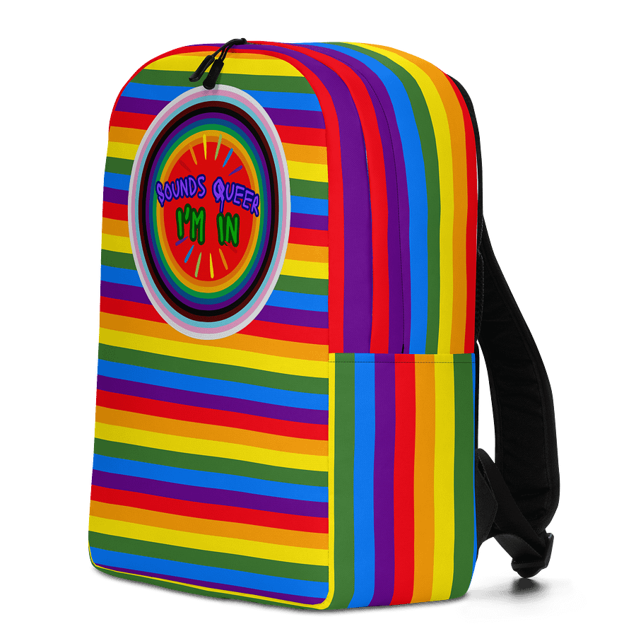 LGBTQIAP2S+ 2025, Sounds Queer I'm In, Backpack product image (2)