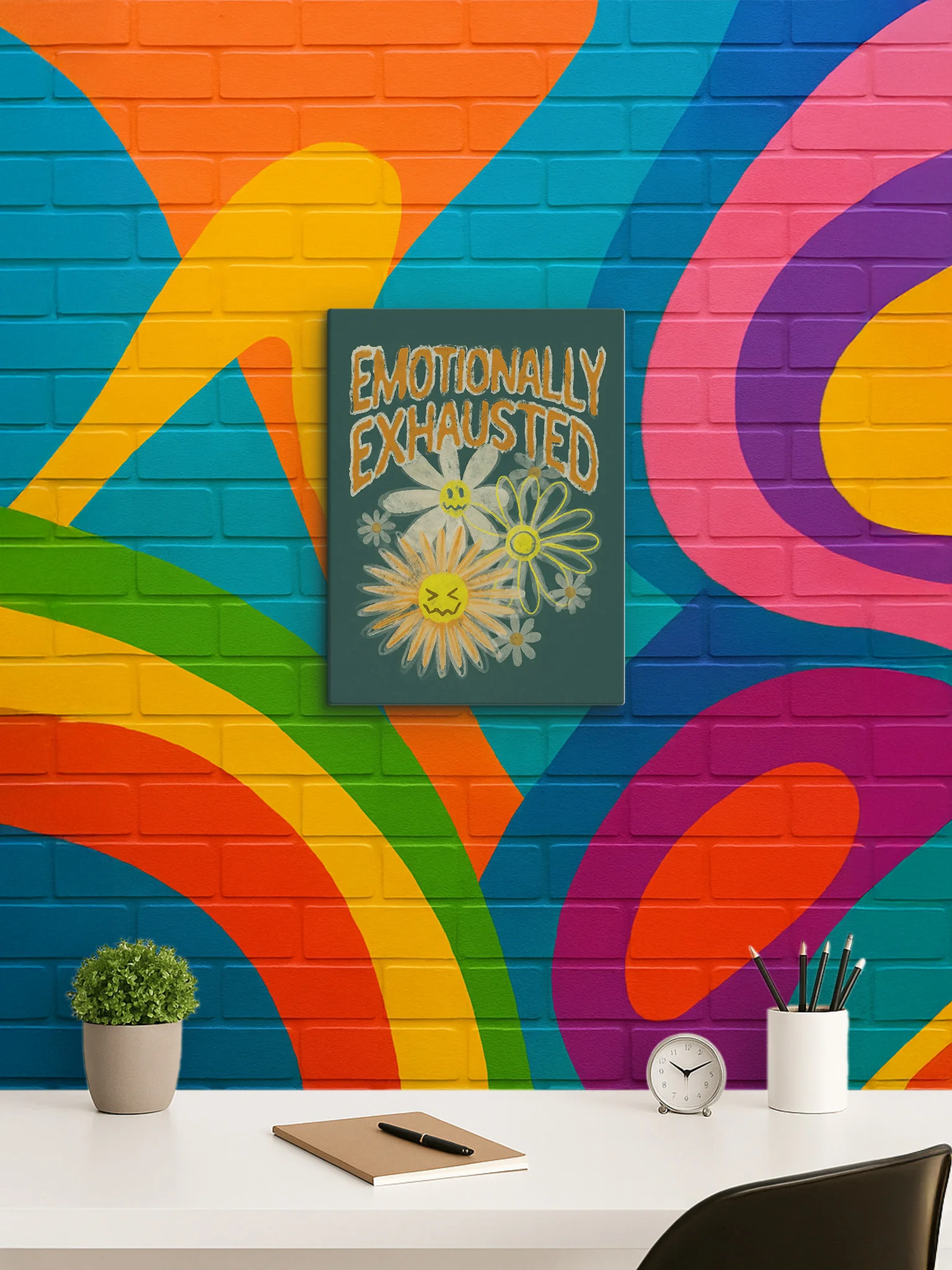 Emotionally Exhausted - Canvas product image (2)