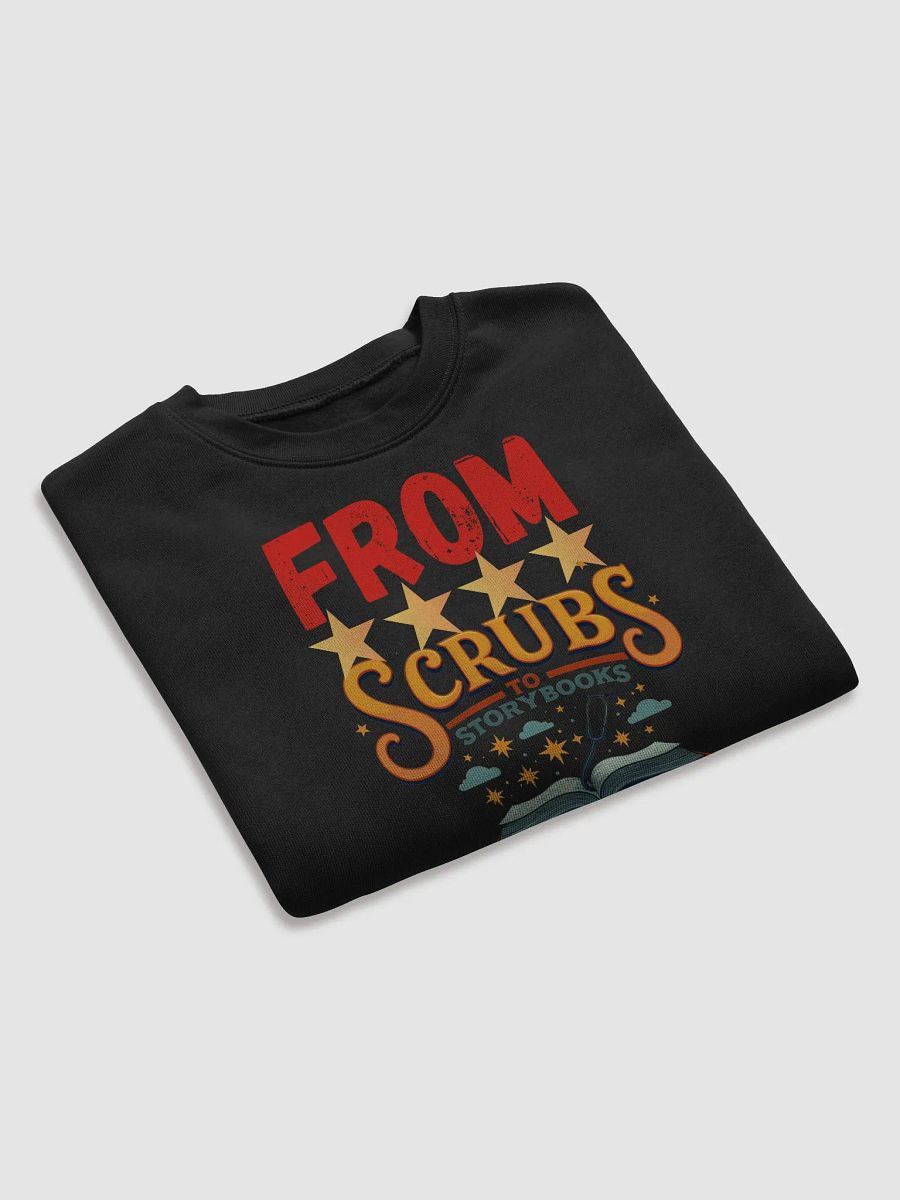 Whimsical Scrubs to Storybooks Crop Sweatshirt product image (26)