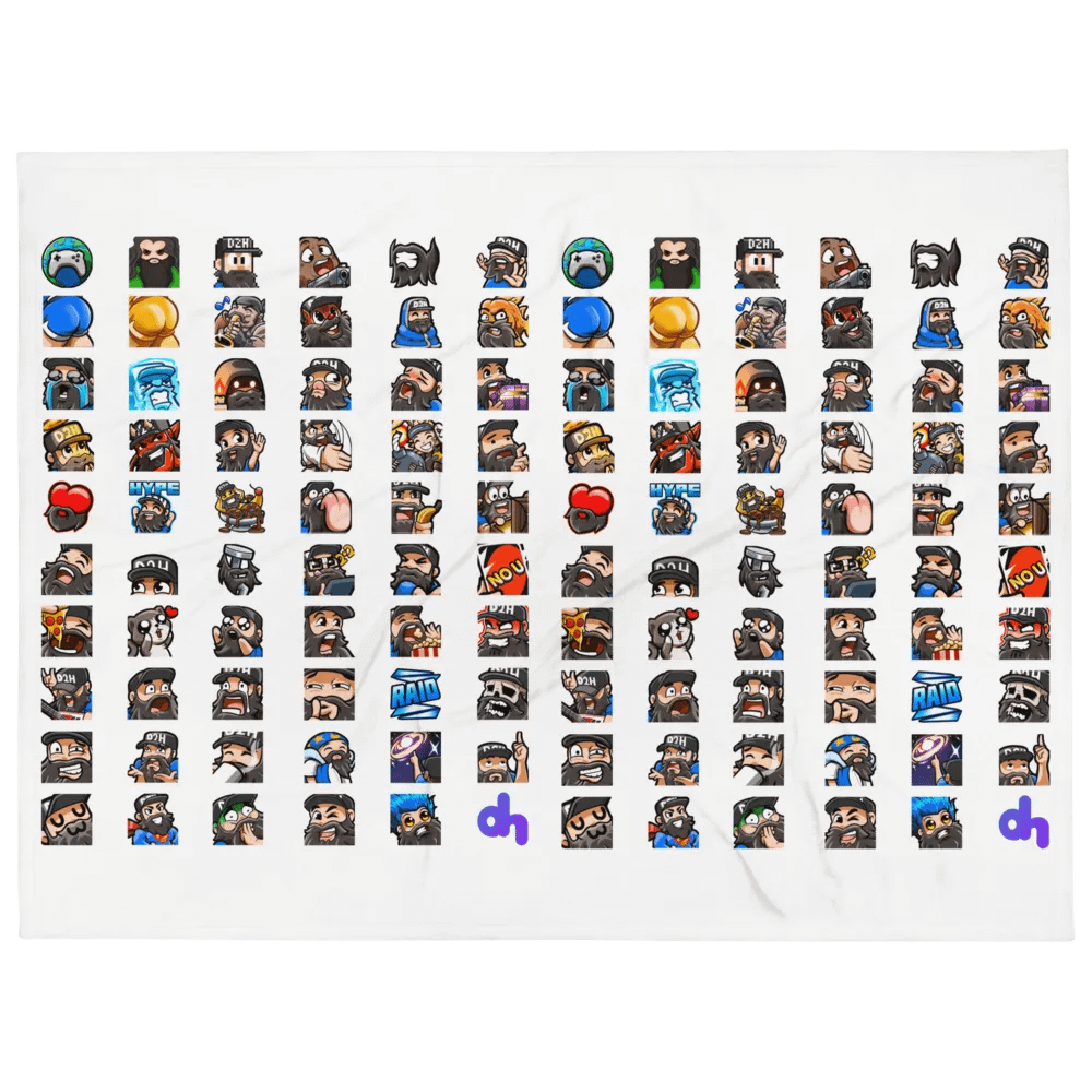Emote Throw Blanket product image (1)