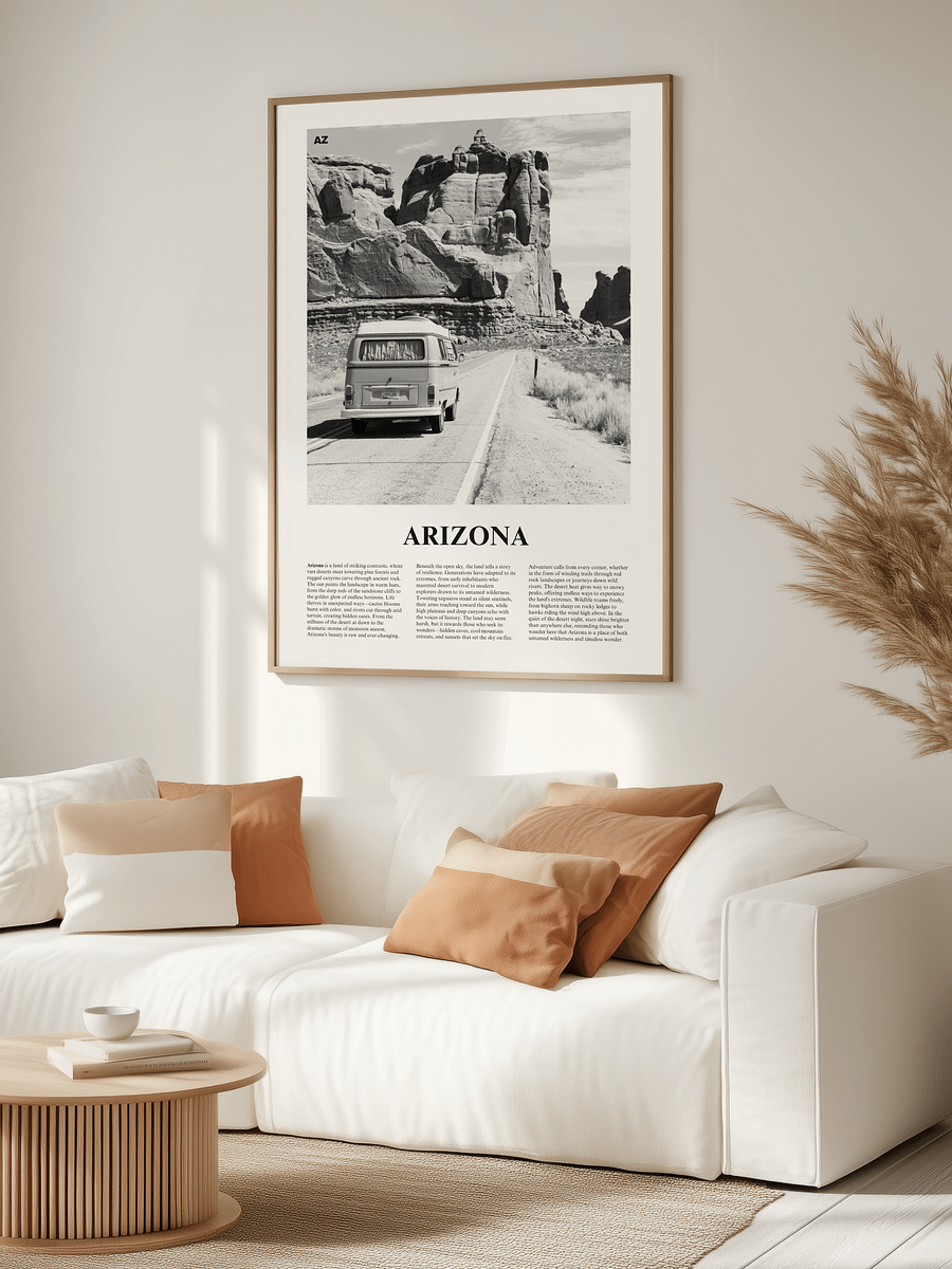 Arizona 03 Newspaper Poster | Framed product image (3)
