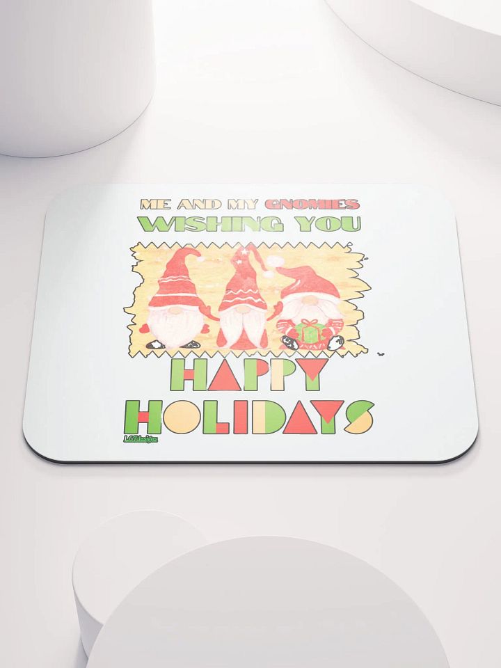 ME AND MY GNOMIES WISHING YOU HAPPY HOLIDAYS product image (1)