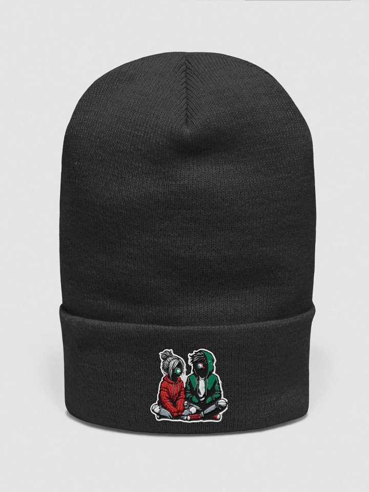 My Soul Loves Your Soul Embroidered Cuffed Beanie product image (1)