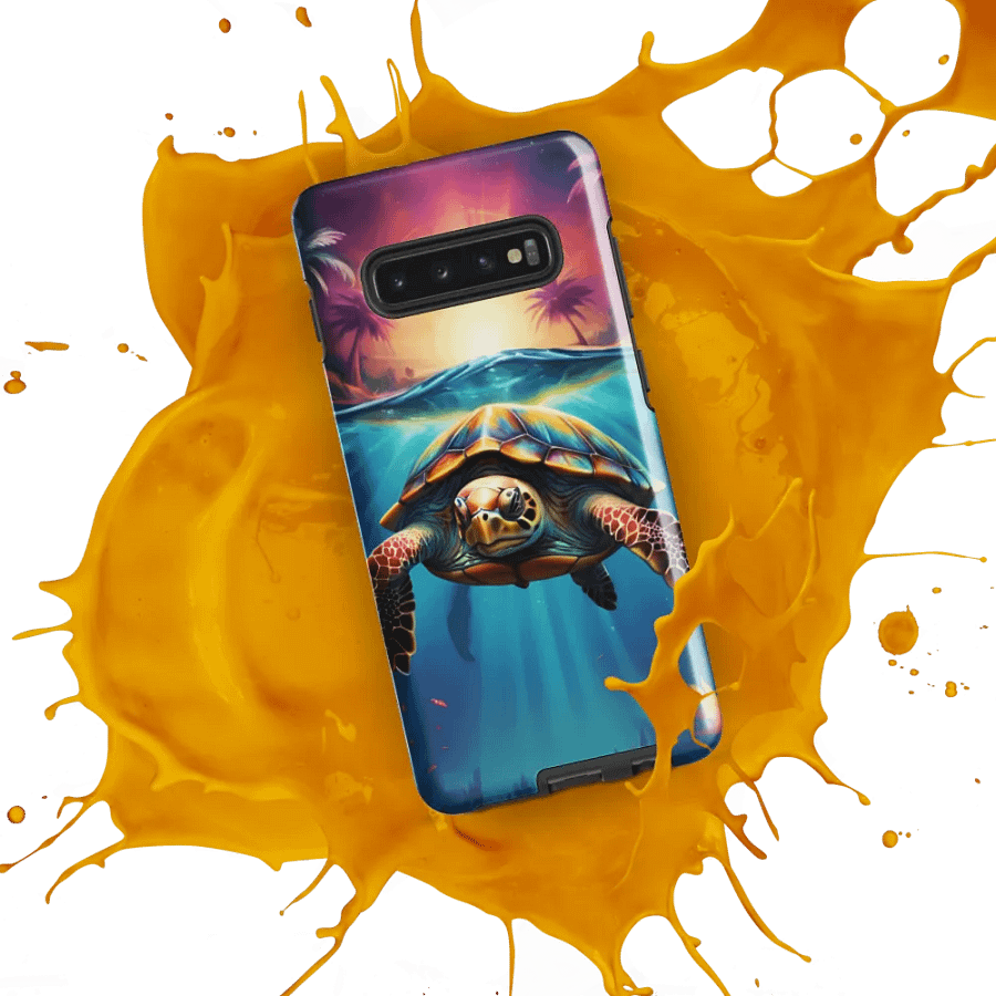 Tropical Turtle Adventure Samsung Galaxy Case product image (53)