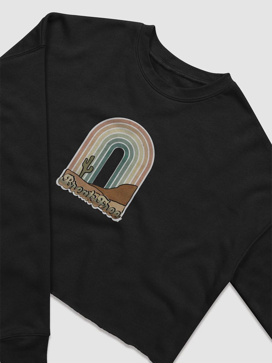 Break Free Cropped sweatshirt - Large Print product image (2)