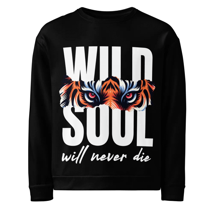 Wild Soul Tiger Eyes Unisex Sweatshirt product image (1)