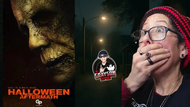 Watch it on Youtube Now!!  Link in the bio or search Grayson Report on YT. Non-Spolier Review of Halloween: Aftermath.  A Halloween fan film here on Youtube.   Michael Myers is BACK… but this time, it’s not what you think. In today’s review, we’re breaking down the Halloween Aftermath fan film that’s taking the horror community by storm. Is it better than the official sequels? Did fans just outdo Hollywood again? Let’s find out. If you haven't seen the film.  Check it out here: https://youtu.be/atIf_7zX4lg?si=lbzTK8aXyOqvstKd Join The Pack! Support the channel, grab spooky merch, and unlock exclusive member content — check out my shop and memberships at: graysonreport.com #HalloweenAftermath, #MichaelMyers, #Horror, #HorrorReview, #halloween ,