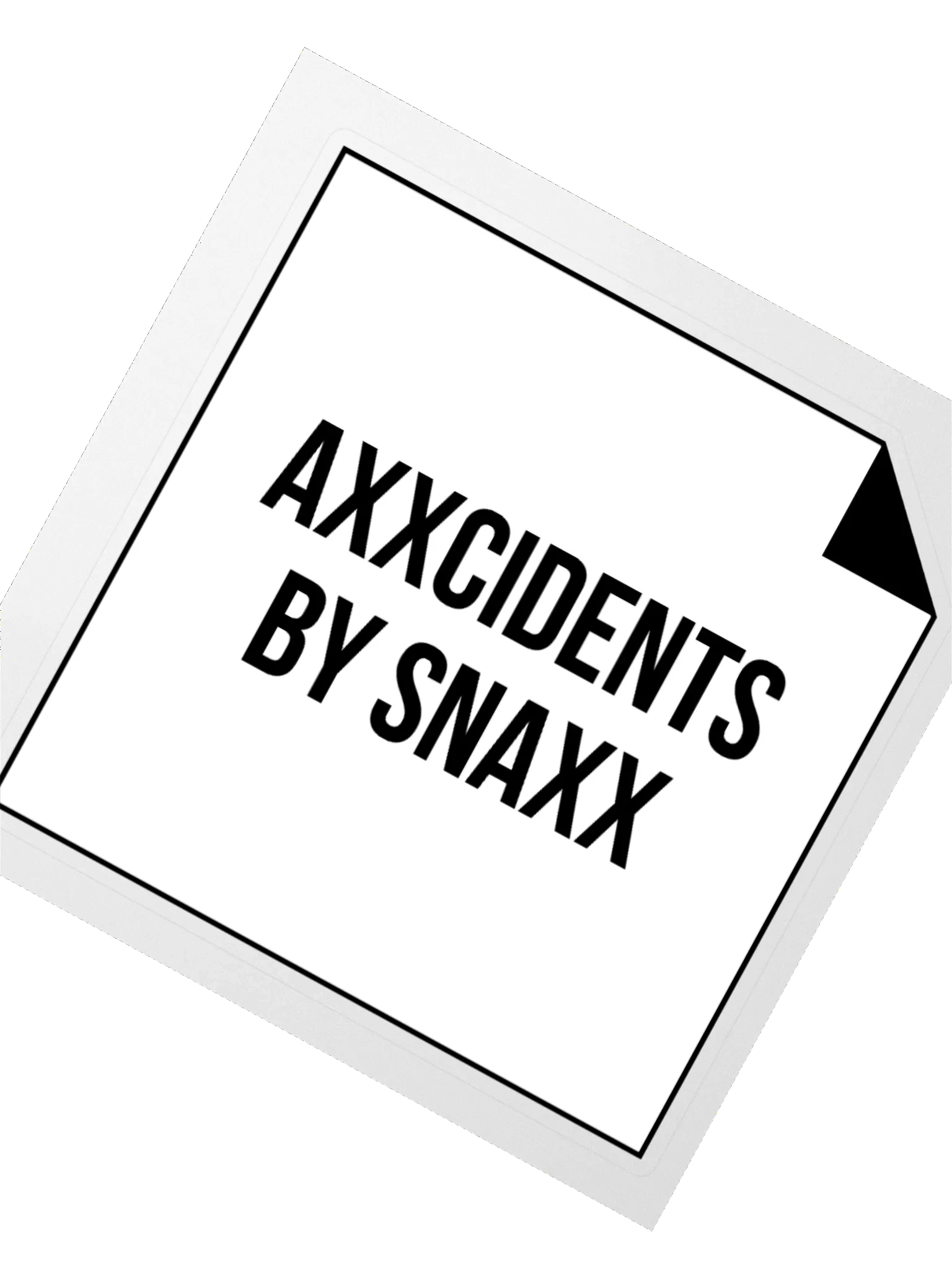axxcident by snaxx sticker product image (6)