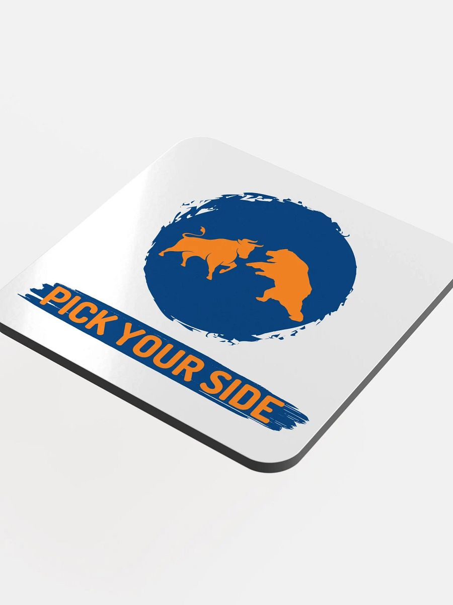 Bull Bear Pick Your Side Coaster product image (4)
