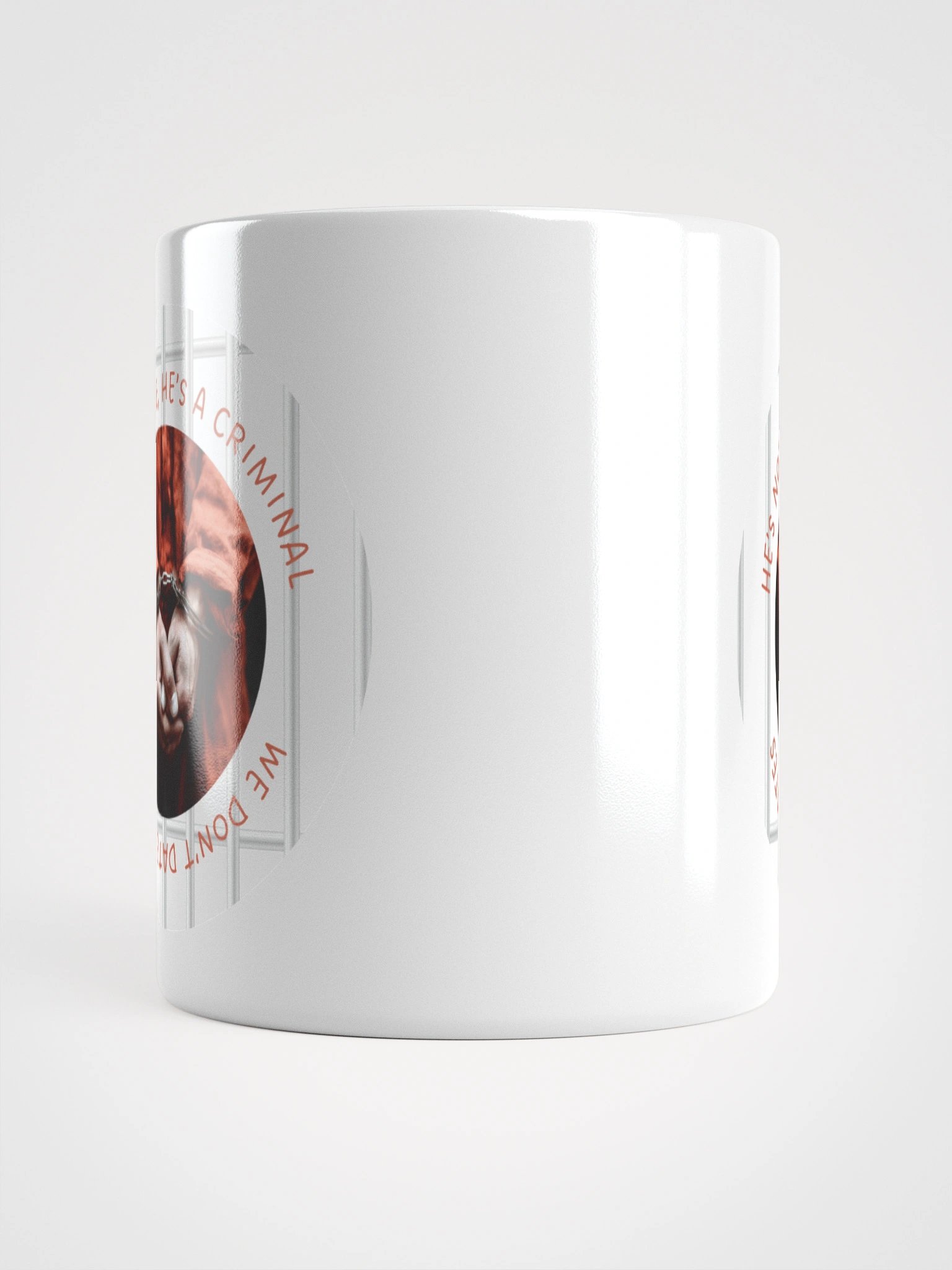 “He’s Not Cute, He’s a Criminal” Mug product image (13)