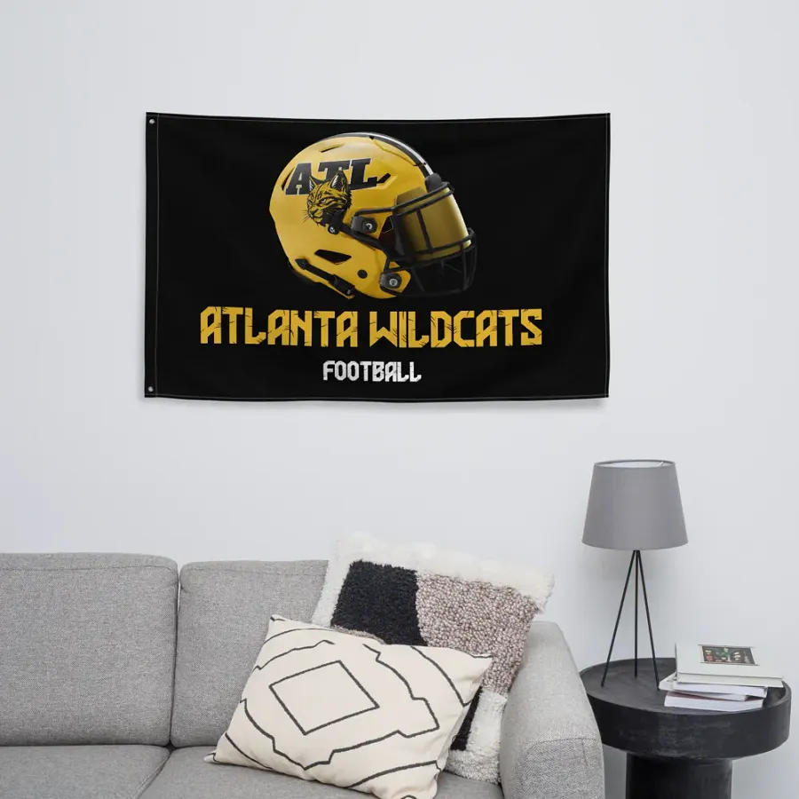 Atlanta Wildcats Team Flag product image (8)