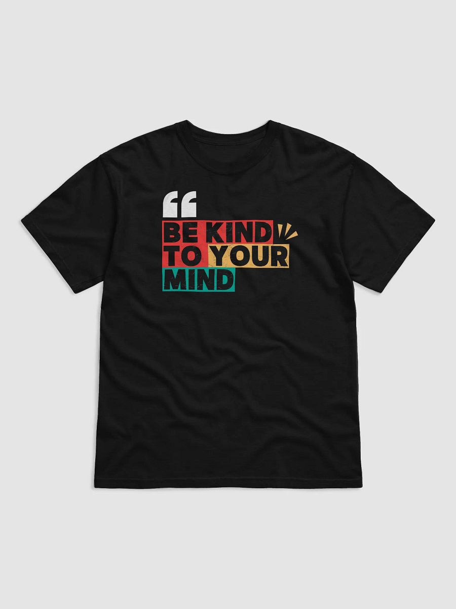 Be Kind to Your Mind Color Block T-Shirt product image (3)