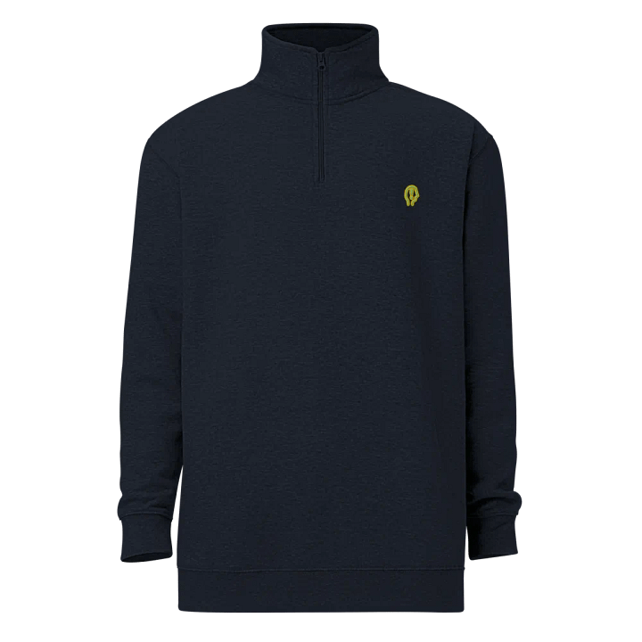 EXCLAIMING MENTALLY (spring design) embroidered quarter zip product image (12)