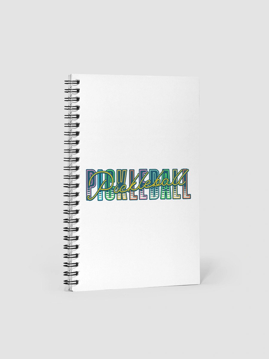 Pickleball Pickleball Vibrant Paradise Spiral Notebook product image (2)