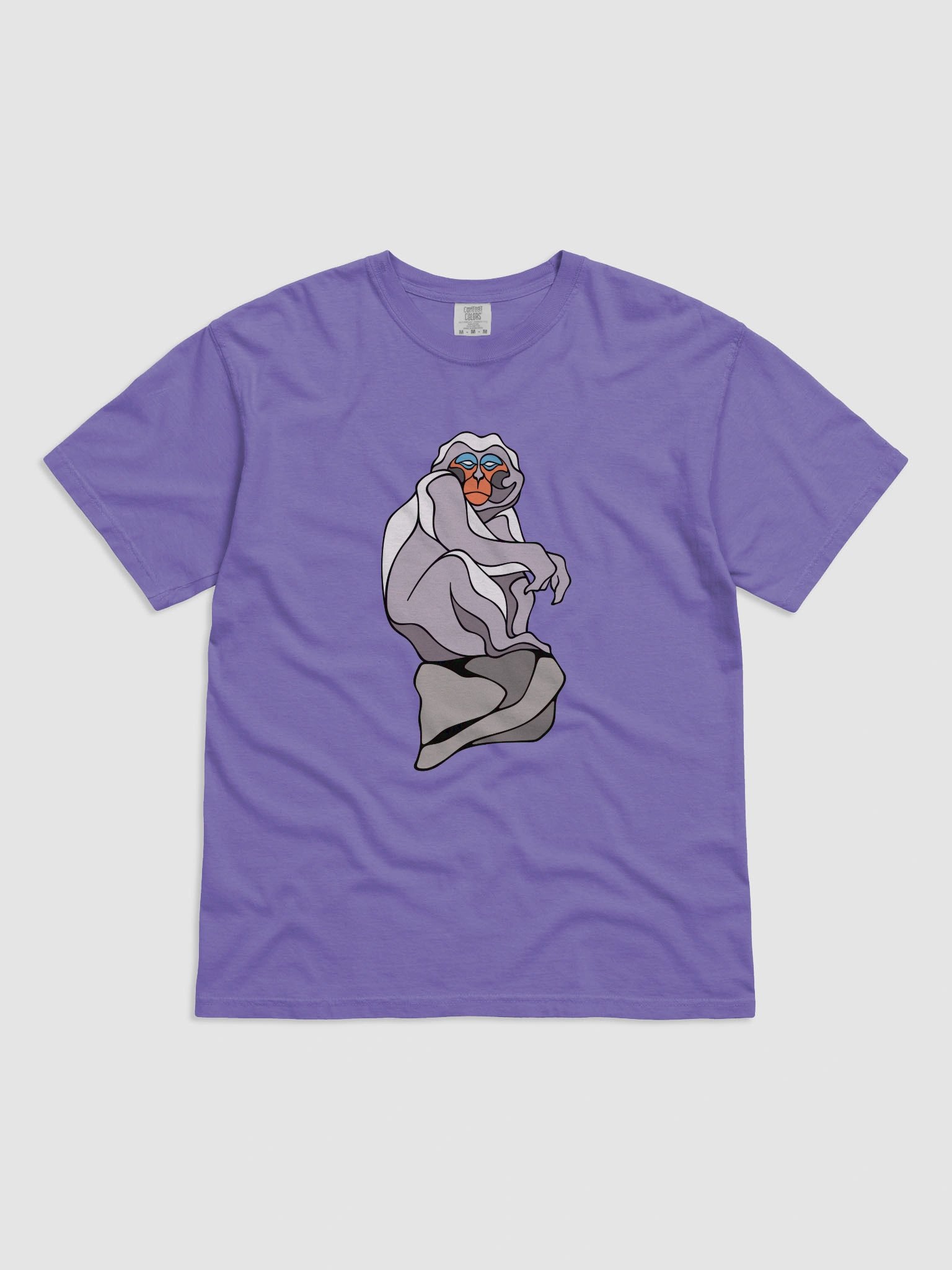 Haughty Macaque Unisex T-shirt product image (1)