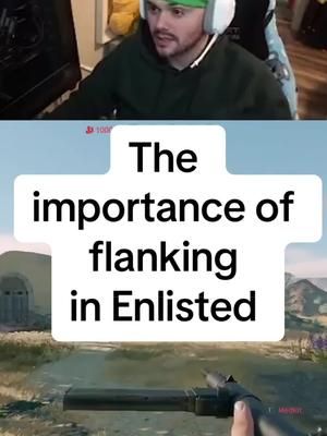 Even defending a flank can be offensive #Twitch #enlisted #enlistedgame #enlistedgameplay 