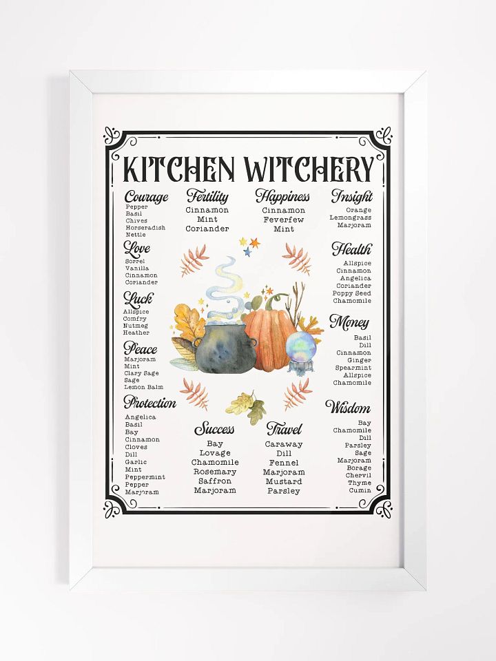 Kitchen Witchery Spell & Potion Ingredients - Witchy, Kitchen Witch, Magic Kitchen Gift product image (2)