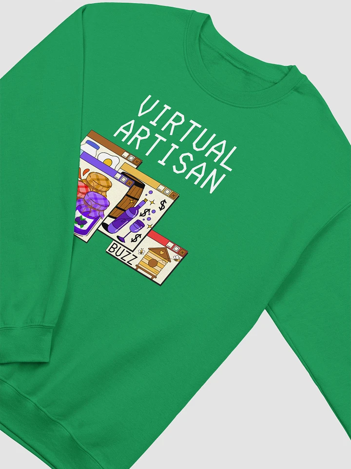 Virtual Artisan Sweatshirt - White Text product image (5)