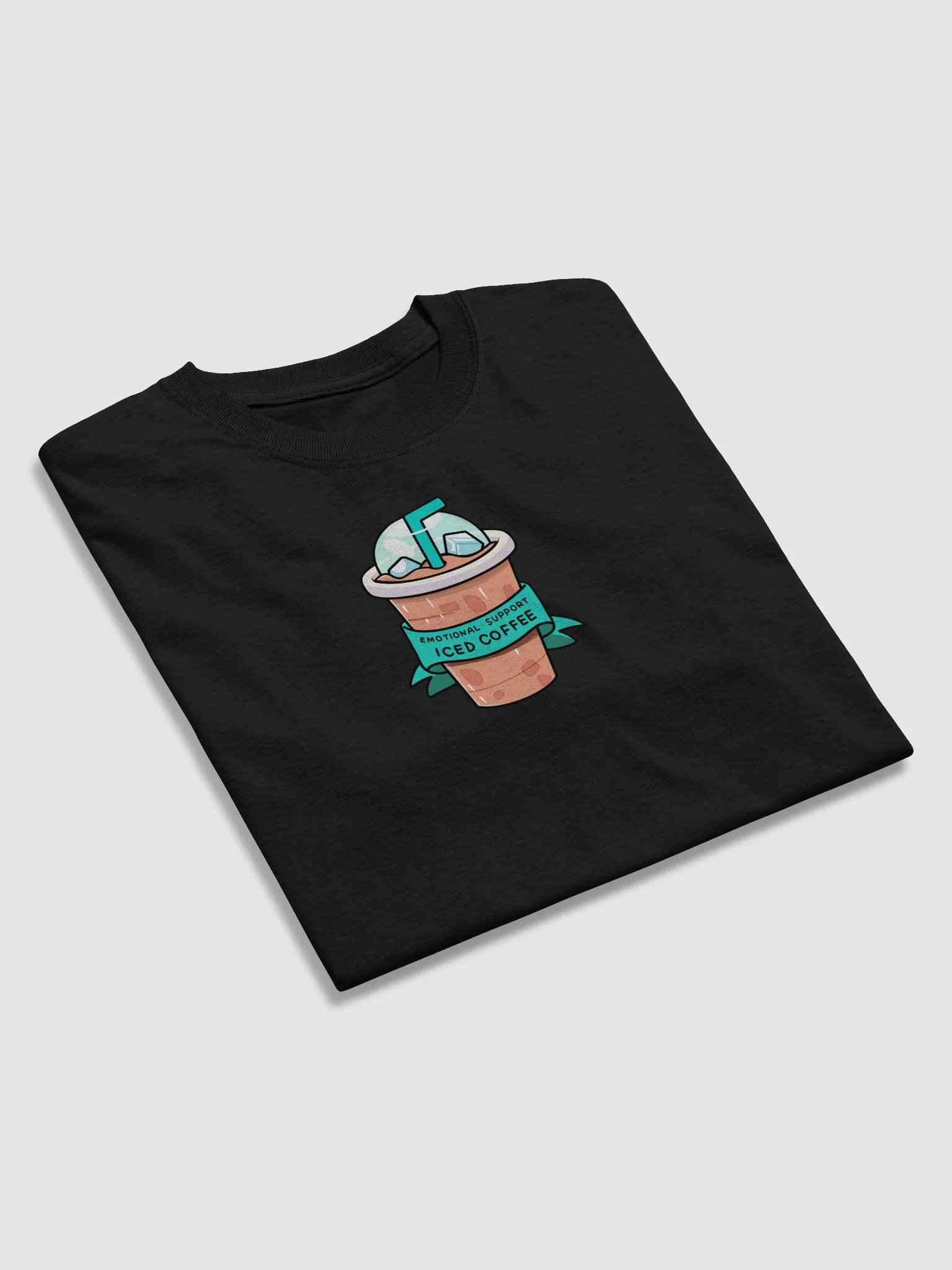 Emotional Support Iced Coffee T-Shirt product image (39)
