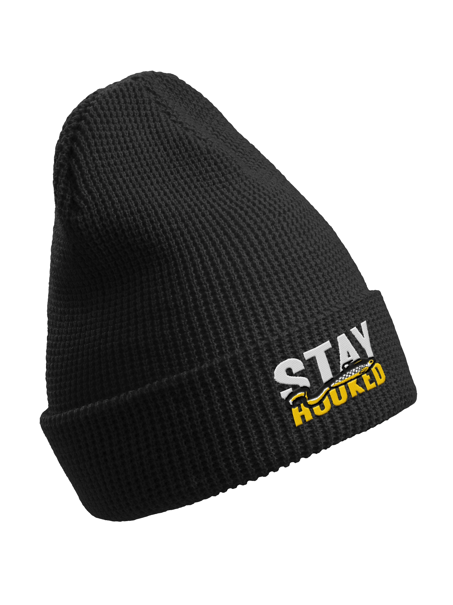 Stay Hooked Waffle Beanie – Predator Angler Edition product image (3)