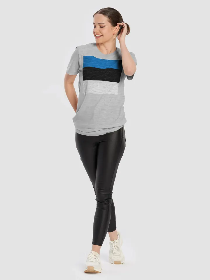 Exclusive Unisex Estonia Flag Graphic Tee by Graphic Grove product image (1)
