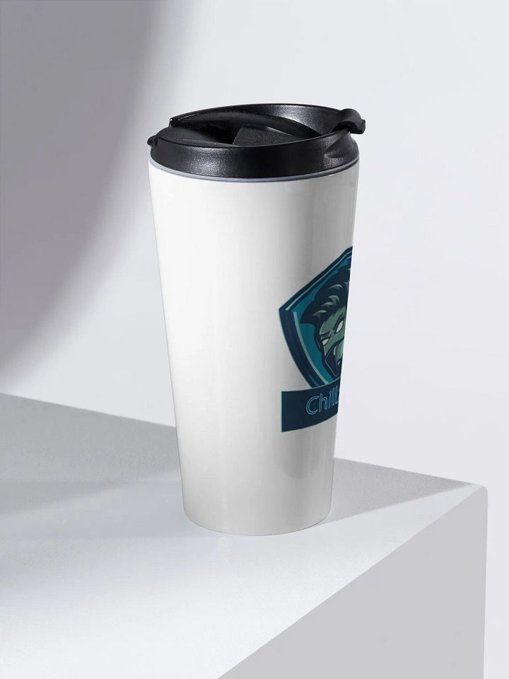 Chillz_23 Logo Stainless Steel Travel Mug product image (2)