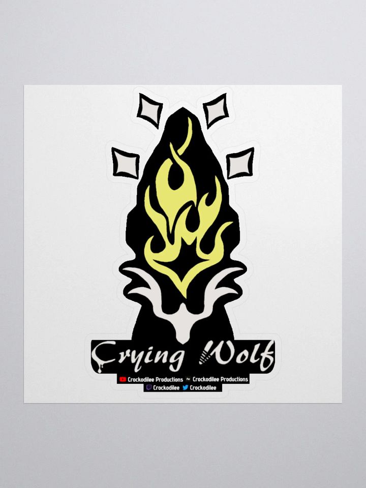 Flame Of Heranora w Socials Sticker product image (1)
