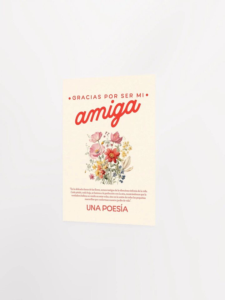 Gracias Por Ser Mi Amiga Poster product image (7)