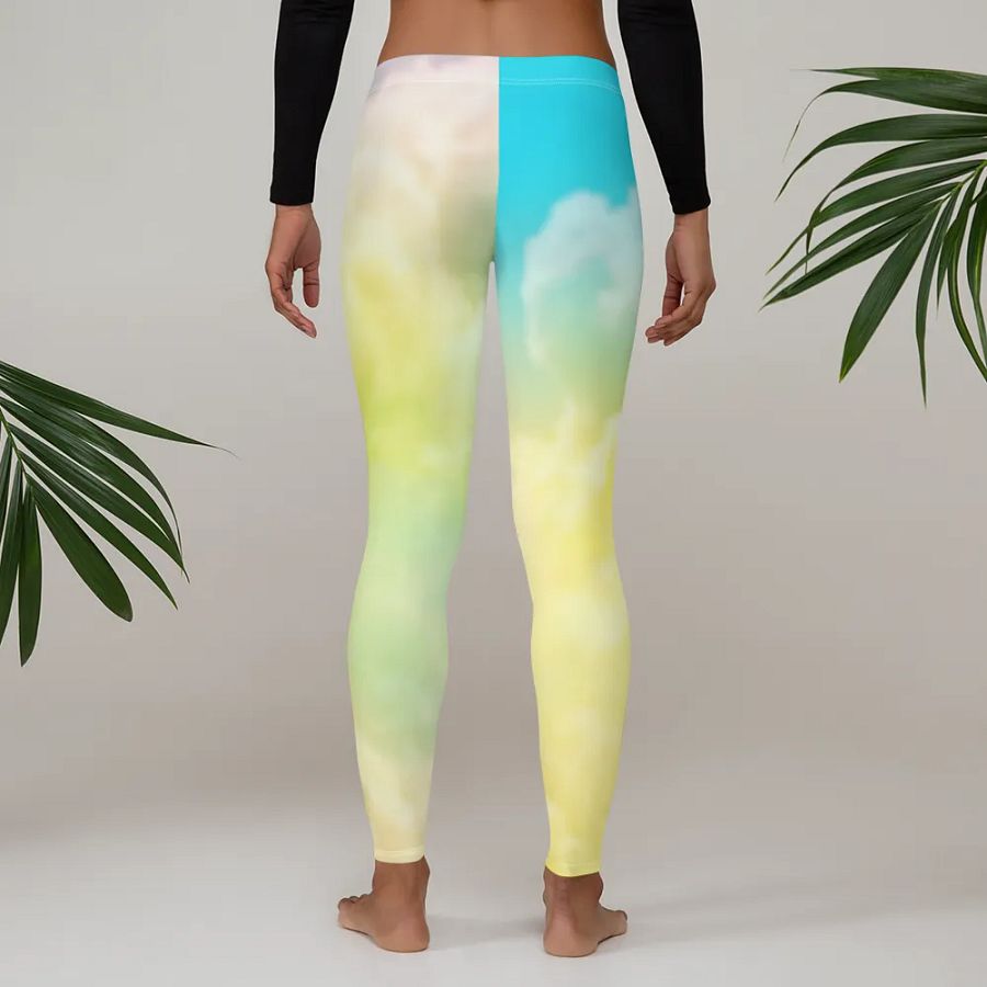 Blur cloud rainbow Design Legging - V8 product image (3)