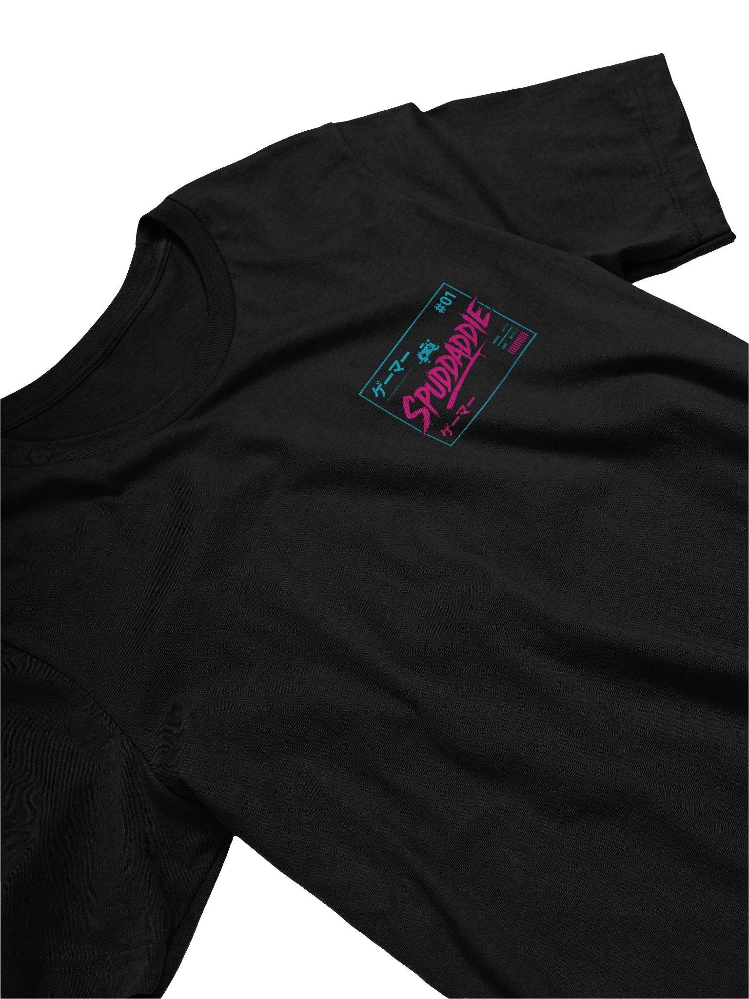 #01 SPUDDADDIE // Neon Override T-Shirt product image (3)