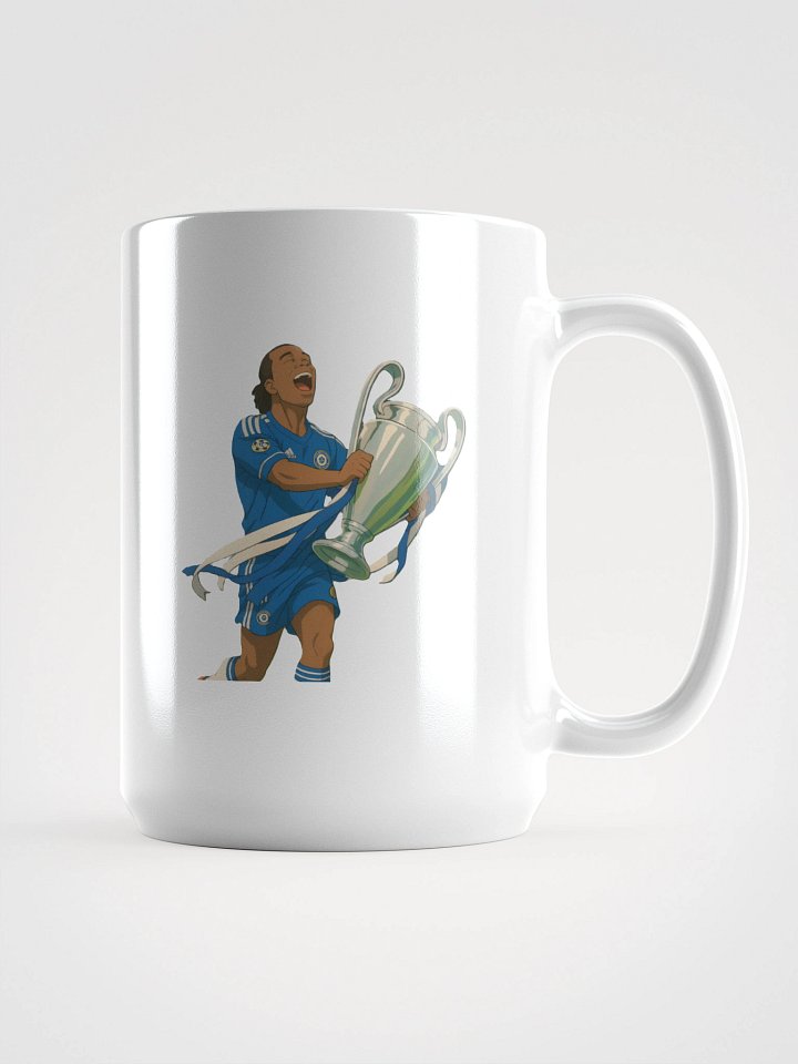 Glossy Mug - Didier Drogba Champions League Trophy - Iconic Moment - Chelsea (Various Colours) product image (1)
