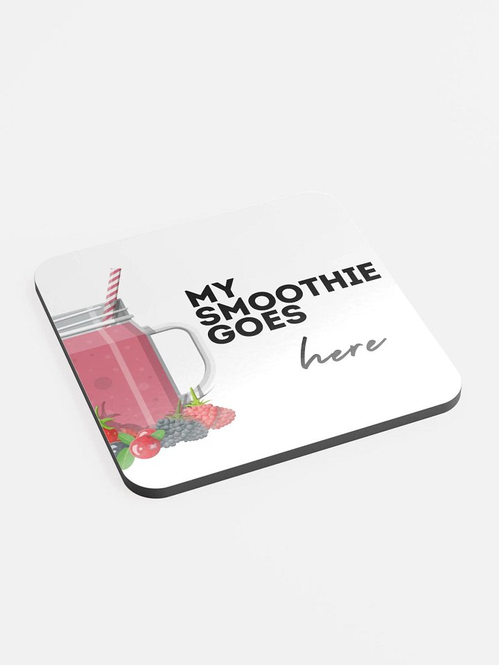 My Smoothie Goes Here Cork Coaster Set product image (2)