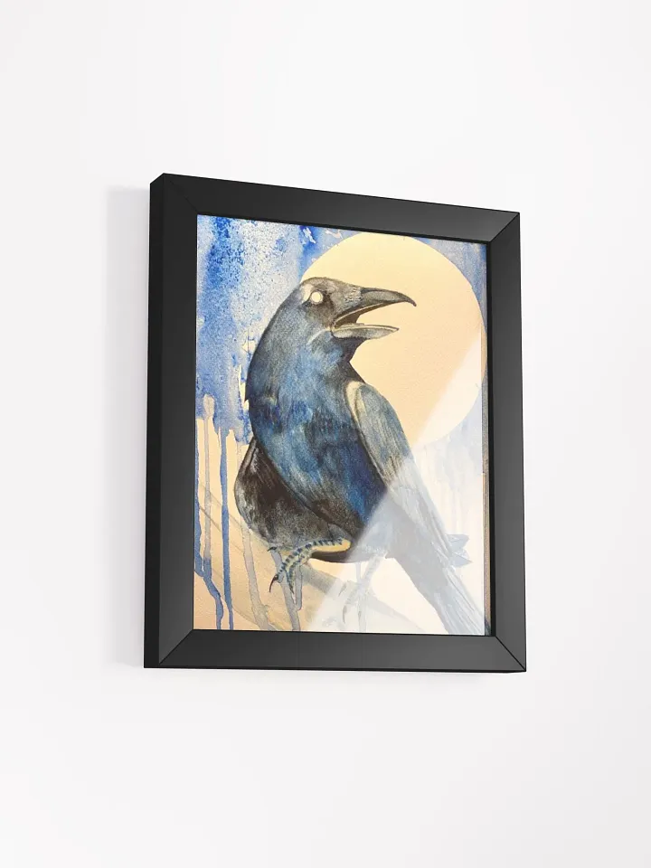 Crow Watercolor Art Print product image (16)