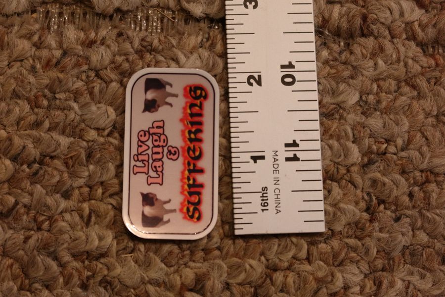 Live, Laugh, and Suffering sticker product image (2)