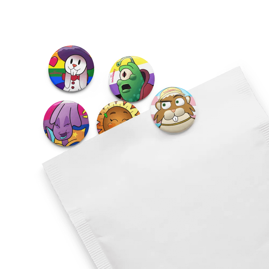 Peg Pride Buttons product image (8)