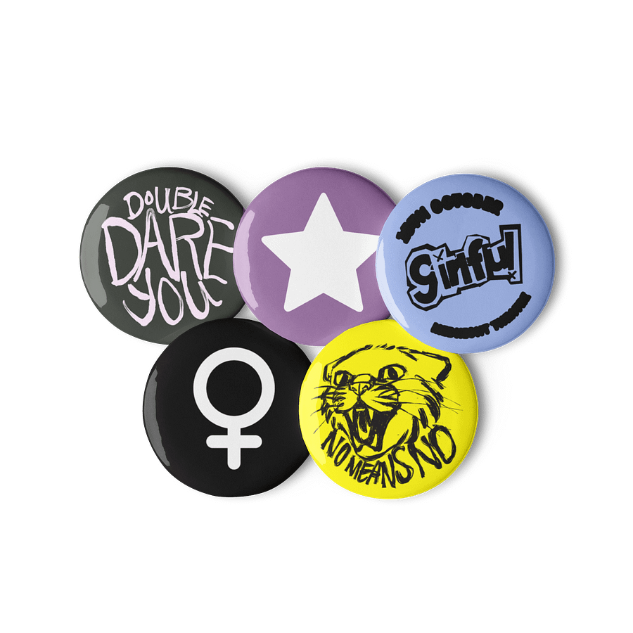 Lost Records: Bloom and Rage Pin Badges (Set 4) product image (1)