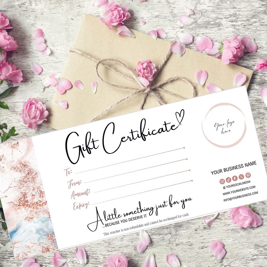 Roseanne - Gift Certificate Template product image (3)