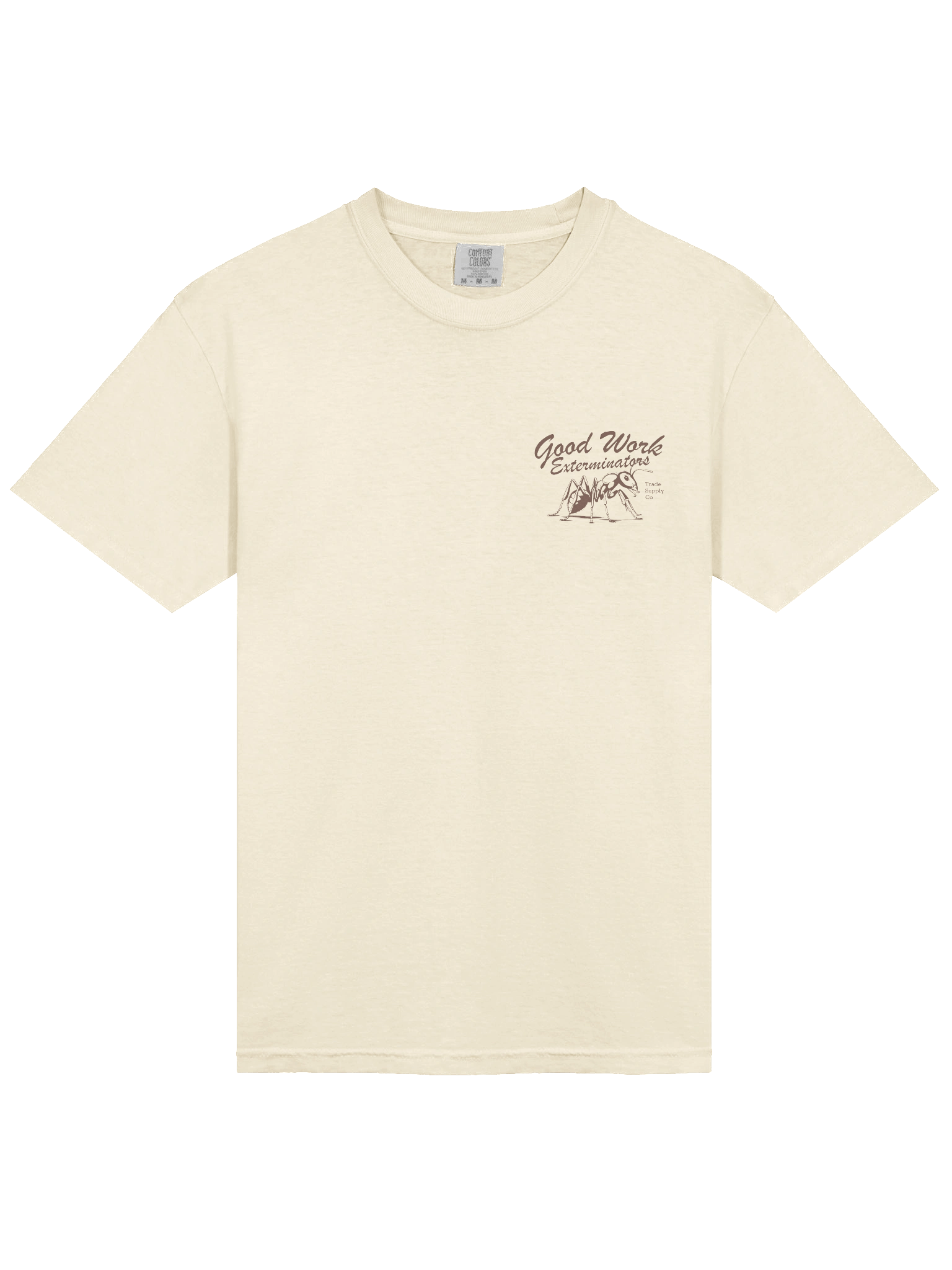Exterminator Ant Tee (Cream) product image (4)