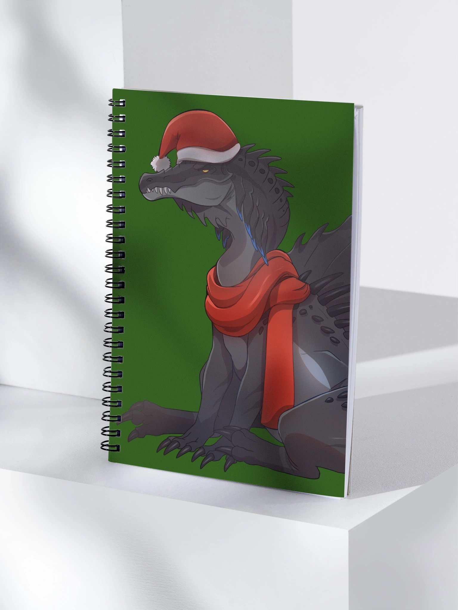 Santa Fury Spiral Notebook product image (4)