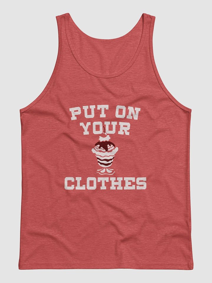 Put on Your Sundae Clothes - Tri-blend Tank Top product image (1)