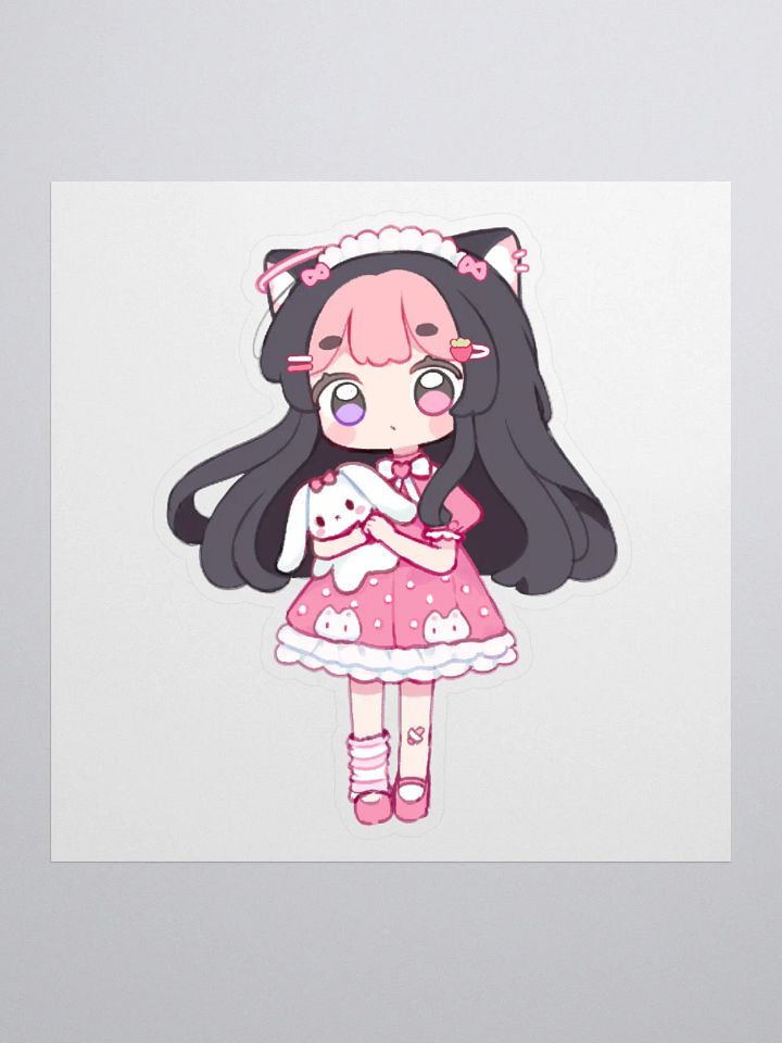 comfy strawb sticker product image (1)