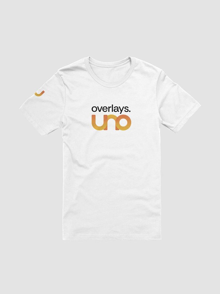 overlays.uno Stacked - Light T-Shirt product image (1)