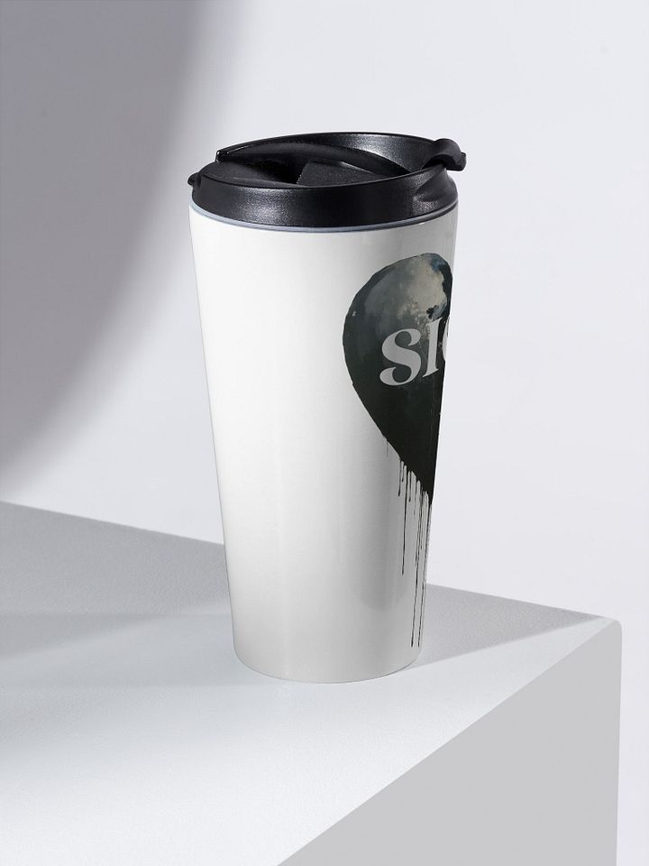 Bleeding Black Stainless Steel Travel Mug product image (2)