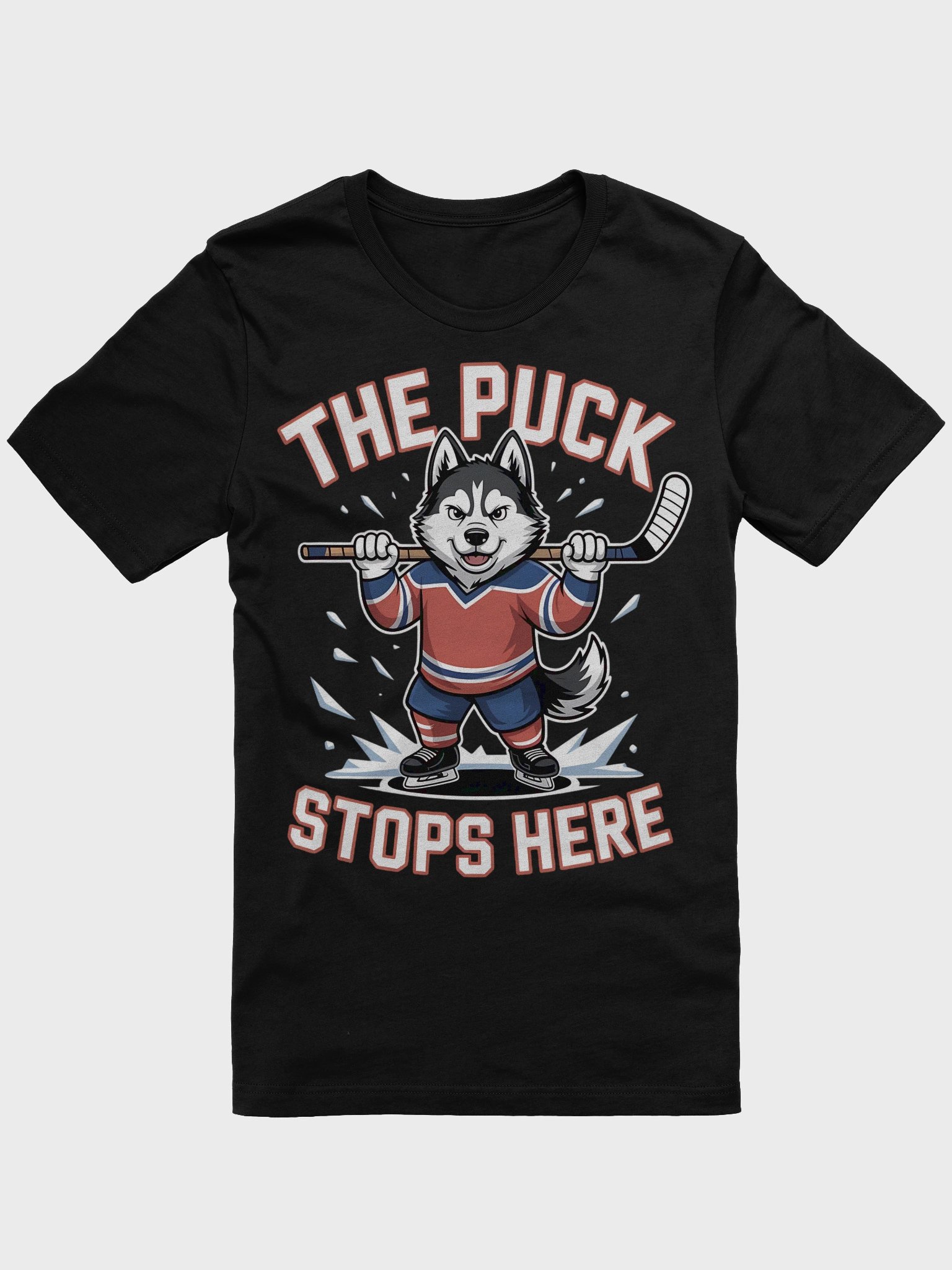 Dynamic Husky Hockey T-Shirt product image (2)