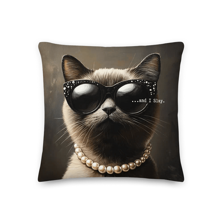 ... and I Slay: Decorative Pillow product image (1)